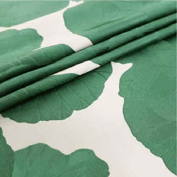 Baldiniai audiniai žalia audinio užuolaidų poliesterio audiniai staltiesės medžiagos, dekoratyvinės pagalvėlės