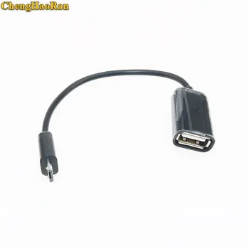 ChengHaoRan OTG Adapterio Kabelis, Mikro USB 2.0 Moteris į B Male Konverteris, Micro USB Samsung HTC LG Duomenų Kabeliai