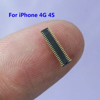 10pc/daug USB Įkroviklis Doke Uosto Flex FPC Plug Jungtis ant Pagrindinės plokštės Plokštė iPhone 4g 4s