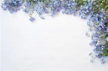 SHENGYONGBAO Meno Audinio, Custom, Fotografija Backdrops Prop Gėlių, Medienos Lentos Dekoracijos temą fotostudijos Fono M191112-02589