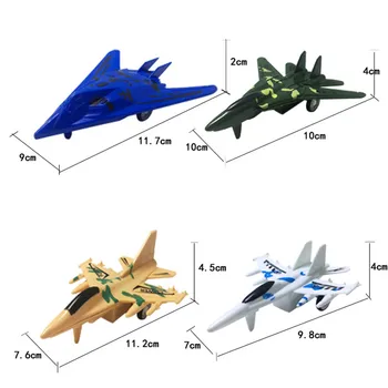 8Pcs/set Mini Karinių Orlaivių Modelius, Žaislus Pajėgų Naikintuvas Traukti Atgal Lėktuvo Vaikų Švietimo Stalas Žaislas Vaikams, Dovanos Berniukams
