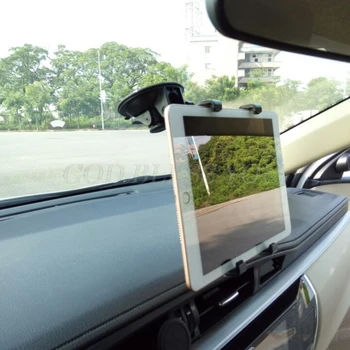 Automobilio prietaisų Skydelyje prekinis, galinis stiklo Mount Turėtojas Stovėti 7-11 colių ipad, Galaxy Tab Tabletę Lašas Laivybos