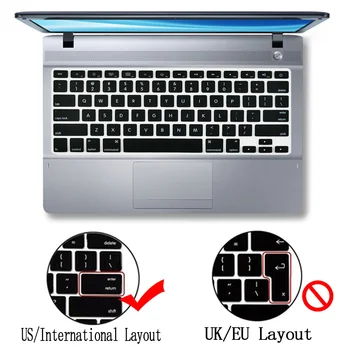 Silikonas atsparus Vandeniui Nešiojamas Klaviatūros Dangtelis Apple Macbook Pro 13
