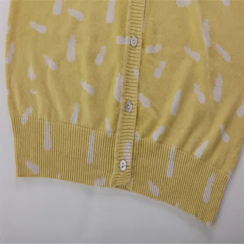 MOTERŲ CardiganSpring plonas naujų 2020 m. ilgomis rankovėmis megzti megztinis plius dydžio megztinis moterims Gėlių Spausdinti megztinis moterims