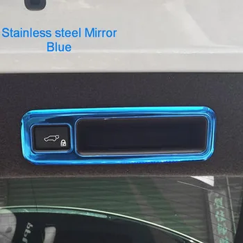 Tonlinker 1 VNT Automobilių Stiliaus Nerūdijančio plieno Automatinis uodega durų juostelės Padengti Atveju Lipdukai 