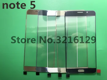 10vnt/daug Originalių atsarginių LCD Priekiniai Jutiklinis Ekranas Stiklas, Išorinis Lęšis 
