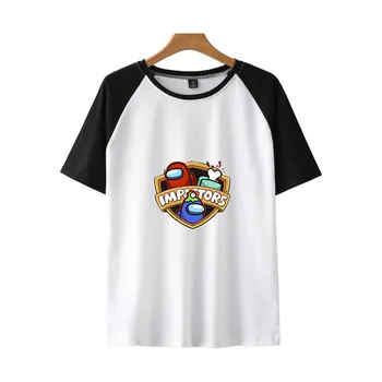 Kawaii Naują Žaidimą iš Mūsų, Marškinėliai 2020 Juokingas Vasaros Viršūnes Animacinių filmų T-shirt Impostor Grafinis Tees Hip-Hop Unisex Marškinėlius Vyras, moteris