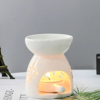 Keraminiai Žvakių Laikiklis Alyvos Smilkalų Degiklis Esminius Aromaterapija Mazuto Degikliais Lempos Porceliano Namų Kambarį Apdaila