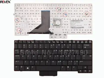 Naujas JAV Nešiojamojo kompiuterio Klaviatūra HP 2530P JUODA Be folijos,Su pinta stick PN:506677 V070102AS1 Nešiojamojo kompiuterio klaviatūrų Pakeitimas
