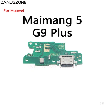 USB Įkrovimo Dokas Uosto Lizdo Jungtis baterijos Valdybos Flex Kabelis Huawei Mate 10 20 Lite / Mėgautis 9S / Garbė Žaisti 4 G7 G9 Plius