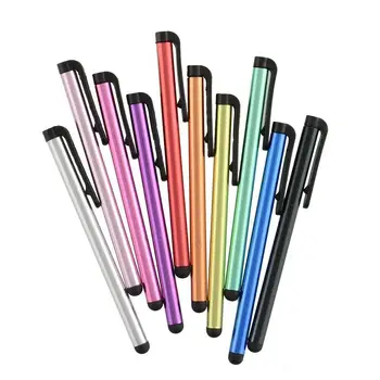 10vnt Universalus Spalvinga Aliuminio Stylus Pen Jutiklinio Ekrano Pieštukas už Telefoną, Tabletės Jutiklinio Ekrano Rašikliu 2020 m.