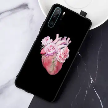 širdies estetika žmogaus organų meno Telefoną Atveju Huawei honor Mate P 10 20 30 40 Pro 10i 9 10 20 8 x Lite