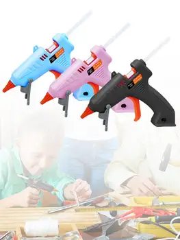Melt Glue Gun Vaikų Įkrovimo su Klijų Lazdelės Taisymo Įrankis Šilumos Mini Gun Naudoti Klijų Lazdelės