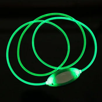 Cyd - Reguliuojamas Šviesos LED naminių Gyvūnėlių Apykaklės Kietas LED Šviesos Naktį Saugos Augintinio Antkaklio Žymė Ryškiai Mirksi Naminių Šunų Antkaklis