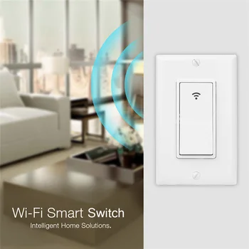 Smart Switch WiFi Mobilusis Telefonas Nuotolinis Valdymas-Sienos Įrengimas, Namų Šviesos LHB99
