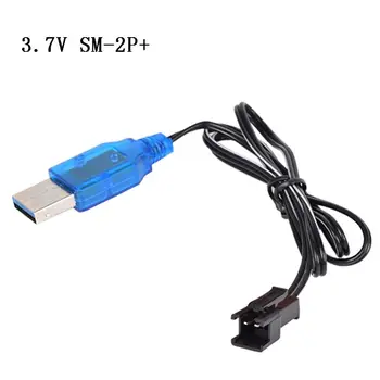 USB 3.7 V 400mA NiMh/NiCd baterija USB įkroviklis paketai SM 2P į priekį prijunkite elektros žaislas, įkroviklis