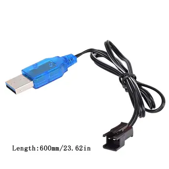 USB 3.7 V 400mA NiMh/NiCd baterija USB įkroviklis paketai SM 2P į priekį prijunkite elektros žaislas, įkroviklis