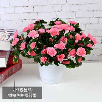 Modelis Rudenį Chrizantemų Mažai Cherry Blossom Auginantys Inžinerijos Gėlių Pardavimo Biurų, Dekoratyvinės Gėlės, Gėlių Vazonas Dėžutę