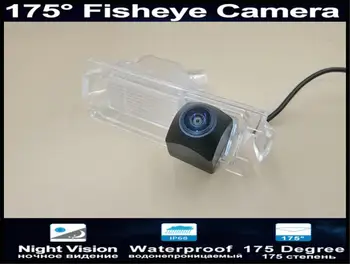 1080P 175 Laipsnių Fisheye Atbulinę Automobilio Galinio vaizdo Kamera Kia K2 Rio Sedanas Hečbekas Ceed 2013 Hyundai Accent Solaris Car Camera