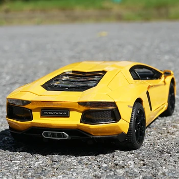 1:18 Lamborghini LP700-4 Lieti Automobilio Modelio Skalė Metalo Retro Classic 