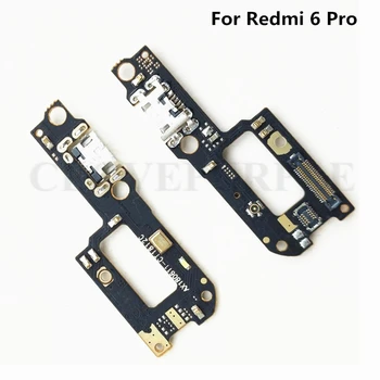10x, Xiaomi Redmi 6 Pro USB Įkroviklis Įkrovimo lizdas Juostelė Flex Kabelis, Mikro USB Doko Jungtis Mi A2 Lite