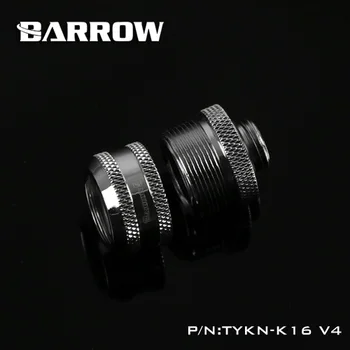 Barrow TYKN-K16V4, OD16mm Sunku Vamzdelių jungiamosios Detalės (fitingai, G1 / 4 Adapteris OD16mm Sunku Vamzdžiai