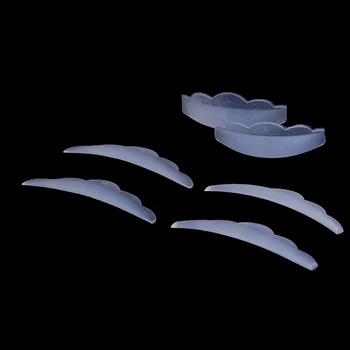 3Pairs/set Silikoninis Blakstienų Perm Trinkelėmis Perdirbimo Blakstienas Juostos Shield Kėlimo 3D Blakstienų Curler Priedai Aplikatorių Įrankiai NAUJAS