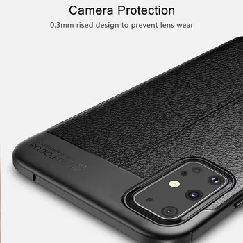 Case For Samsung Galaxy S20 S 20 Ultra 5G Padengti Oda Stiliaus TPU Silikono Bumper Samsung Galaxy S20 Plius S20Ultra S20+