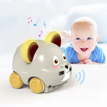 Juokingas Vaikas, Žaislų, Animacinių filmų Gyvūnų Vertus Kontrolės Indukcijos Kelio RC Automobilių Gestas Jutiklis Šios Muzikos Automobilių Žaislai Vaikams Baby