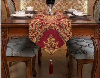 Paprasta, Europos stiliaus valgomasis stalas stalo runner, paprastas, modernus staltiesė apdailos medžiaga lova runner
