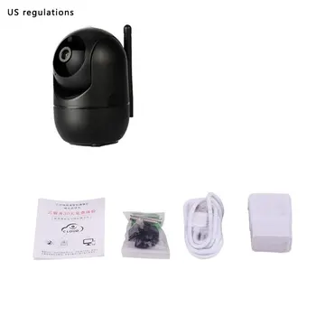 1080P Mini Protingas Stebėti Stebėjimo Kamerą 360 Laipsnių Namie Wi-fi Tinklo Kameros Naktį Stebėti Kameros