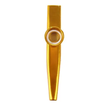 Metalo Kazoo Fleita Burną Muzikos Instrumentų Armonikėle Karšto Pardavimo Praktinių Aukso