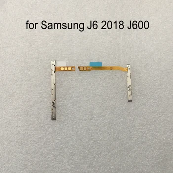 Samsung Galaxy J6 2018 SM-J600F J600 J600F J600G J600FN Originalus Telefonas Būsto Naujas Galios garso Mygtuką Pusėje Klavišą Flex Kabelis