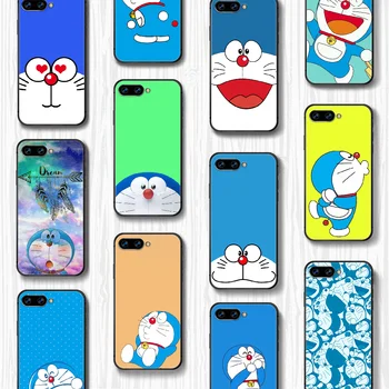 Doraemon Manga, anime, Telefono dėklas Dangtelio Korpuso HUAWEI honor 8 8c 8a 8x 9 9a 9x V10 MATE 10 20 I pro lite black atgal tendencija funda