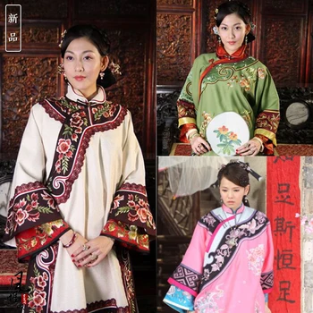 3 Dizaino Vintage Respublikonų Turtinga Ponia XiuHeFu Kostiumas Hanfu TV Žaisti Suo Čing Qiu Veiklos Kostiumas Moterims