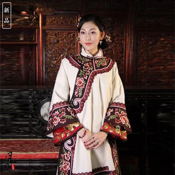 3 Dizaino Vintage Respublikonų Turtinga Ponia XiuHeFu Kostiumas Hanfu TV Žaisti Suo Čing Qiu Veiklos Kostiumas Moterims