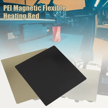 Inspektas Platforma Plieno Statyti Plokštelės su Magnetine Bazė+Atsparus Karščiui PEI 3D Spausdintuvas ND998