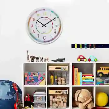 12 colių vaikai laikrodis sieninis laikrodis kvarcinis laikrodis kambarį Namo Apdaila Sieninis Laikrodis