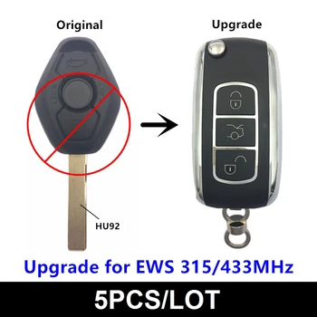QCONTROL Atnaujinti Automobilio Nuotolinio Klavišą 315MHz/433MHz BMW EWS X3 X5, Z3 Z4 1/3/5/7 Serijos imobilizavimo Siųstuvo Signalas