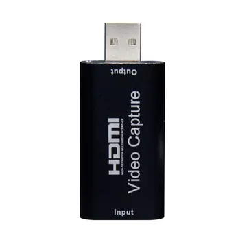 Mini 4K 1080 Video Capture Card USB 2.0 HDMI Video Grabber Įrašyti Langelį PS4 Žaidimas, DVD Vaizdo Kameros Įrašymo Live Transliacijos