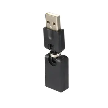 Garso Adapteris 360free Sukimosi USB Vyrų ir Moterų Adapteris USB Vyrų ir Moterų Sukasi Lenkimo Vyrų ir Moterų
