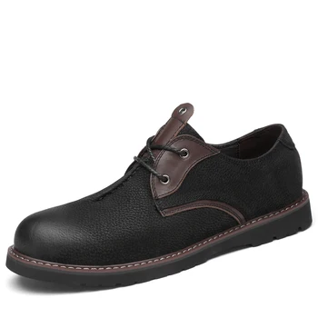 Vyriški batai 2019 m. pavasarį ir rudenį prekės komfortą aukštos kokybės mados asmenybės lauko vyrų vyrų darbo batai didelio dydžio 48
