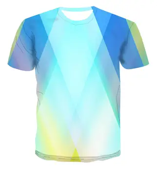 2020 populiariausi naujas vasaros vyriški T-shirt psichodelinio spalvinga 3D atspausdintas T-shirt berniukas mados drabužių viršų gatvės stiliaus S-6XL