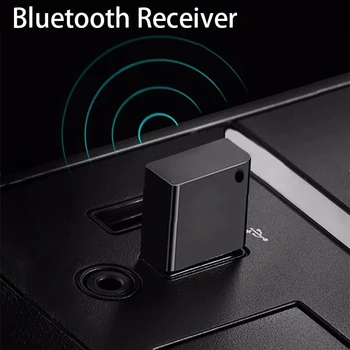 Mini USB Bluetooth Adapteris 5.0 Didelės Spartos Stabilit Automobilio Radijo Stiprintuvas žemų dažnių garsiakalbis Multimedija Audio Adapteris, Bluetooth Imtuvas