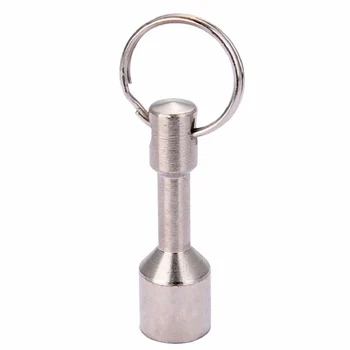 Magnetas Key chain Split Ring Kišenėje paketų prižiūrėtojų raktinę Kabinti Turėtojas KeyChains Moterų Sleutelhanger Vyrų Porte Clef Pakabukas Lašas laivybos