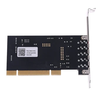 Klasikinis PCI Garso plokštė 5.1 CH CMI8738 Chipset Garsas, Skaitmeninis Desktop Pci Express Korteles 5.1 Kanalo