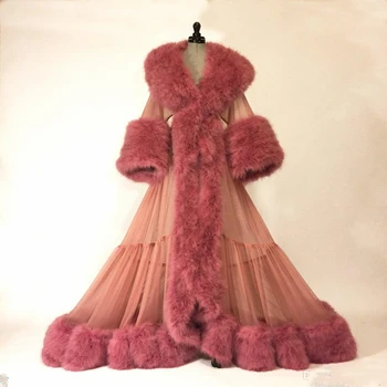 Moterų Chalatas Kailio ilgomis Rankovėmis Pižamą Pižama Sleepwear apatinis Trikotažas Famale Kartų Chalatai Housecoat naktiniai drabužiai, Kaklaskares 2021