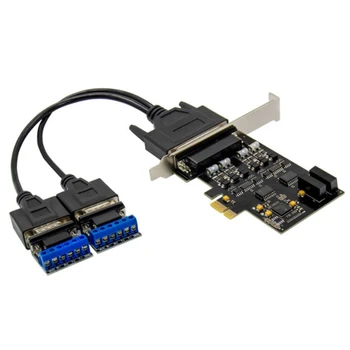 PCI-E 17V352 RS422/RS485 Multi-Port I/O Kortelė Pramonės Automatizavimo ir Nuotolinio Valdymo Kortelė PC