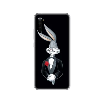 Bugs Bunny juokingas animacinių filmų Telefono padengti korpuso XIAOMI MI 3 4 5 5X 8 9 10 se max pro a2 9T pastaba lite skaidrus coque gana