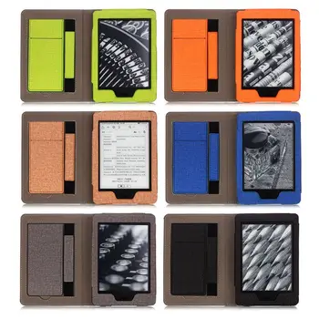 Universalus Apsauginis Atveju, E-knygos Viršelio Magnetinio vientisos Spalvos Smart Case apsaugos Kindle Paperwhite 1 2 3 4 Priedai